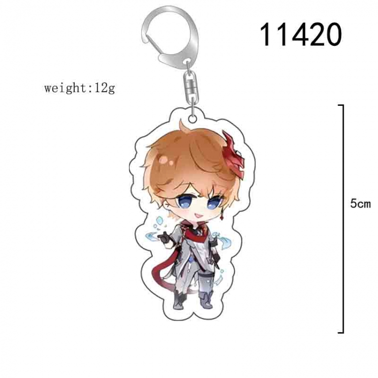 SK∞  Anime characters acrylic Standing Plates Keychain 15CM 11420