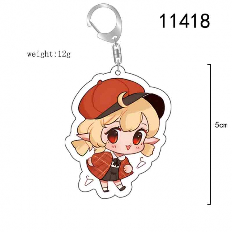 SK∞  Anime characters acrylic Standing Plates Keychain 15CM 11418