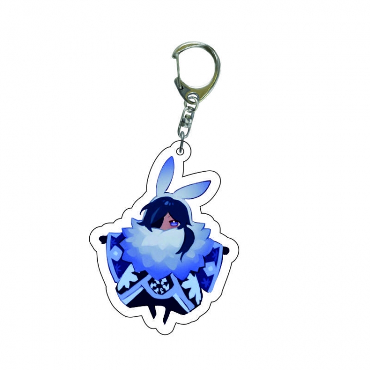 Genshin Impact  Anime acrylic Key Chain  price for 5 pcs  8302