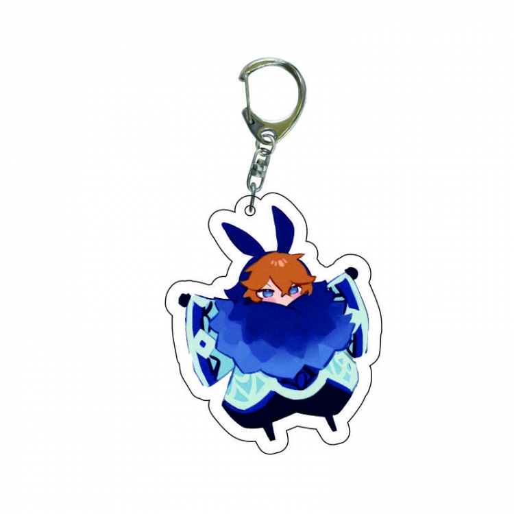 Genshin Impact  Anime acrylic Key Chain  price for 5 pcs 8301