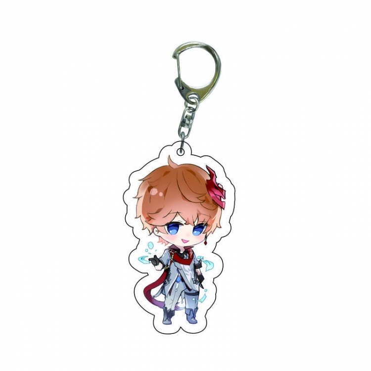 Genshin Impact  Anime acrylic Key Chain  price for 5 pcs  8292