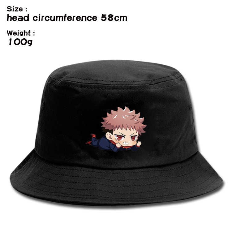 Jujutsu Kaisen   Anime canvas fisherman hat sun hat 58cm