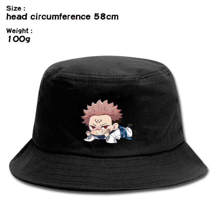 Jujutsu Kaisen   Anime canvas fisherman hat sun hat 58cm