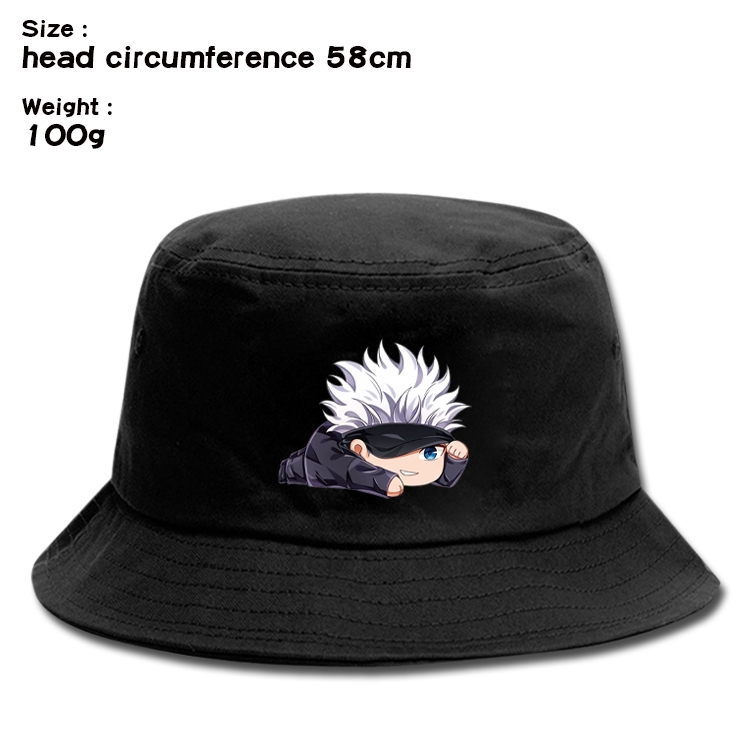 Jujutsu Kaisen   Anime canvas fisherman hat sun hat 58cm