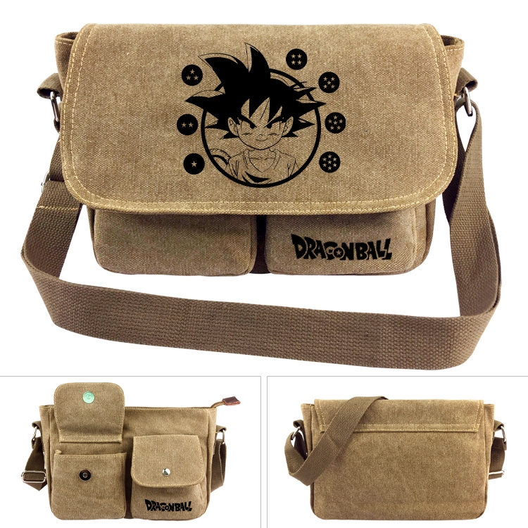 DRAGON BALL Anime peripheral canvas shoulder bag shoulder bag 7x28x20cm