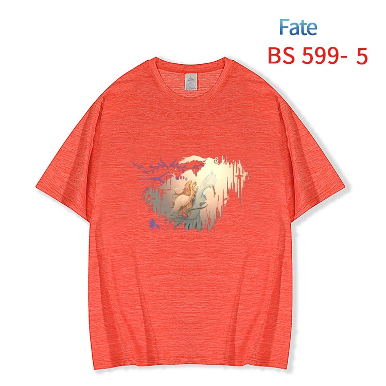 Fate stay night New ice silk cotton loose and comfortable T-shirt from XS to 5XL  BS-599-5