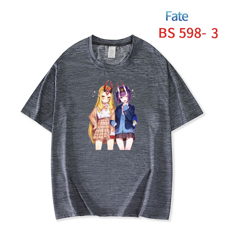 Fate stay night New ice silk cotton loose and comfortable T-shirt from XS to 5XL   BS-598-3