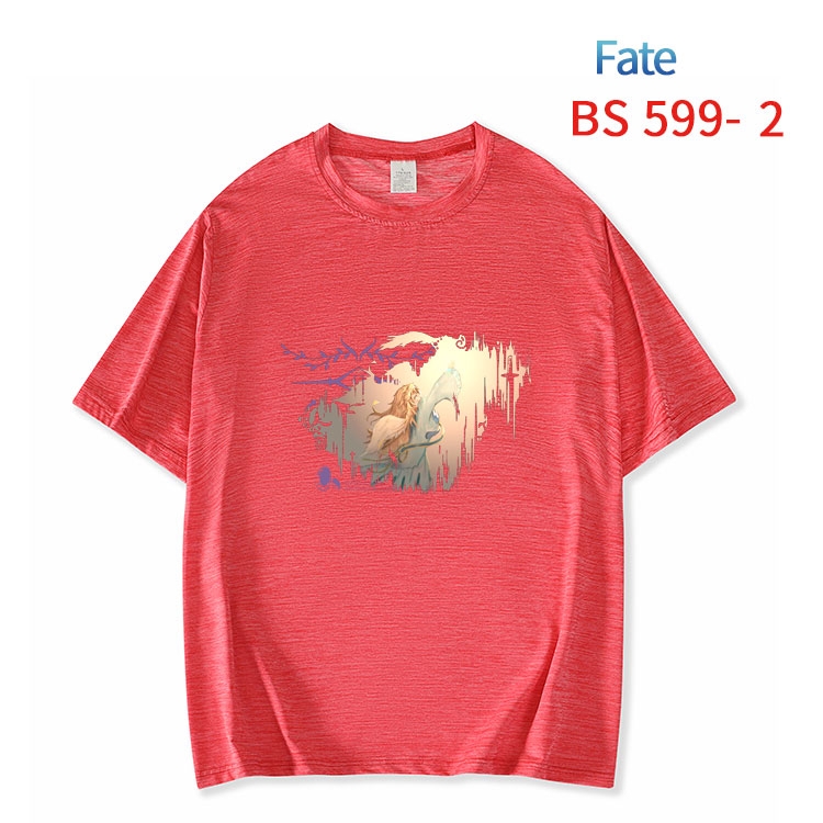 Fate stay night New ice silk cotton loose and comfortable T-shirt from XS to 5XL  BS-599-2