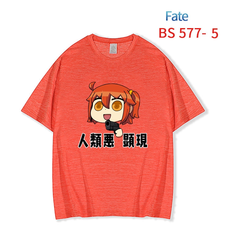 Fate stay night New ice silk cotton loose and comfortable T-shirt from XS to 5XL BS-577-5