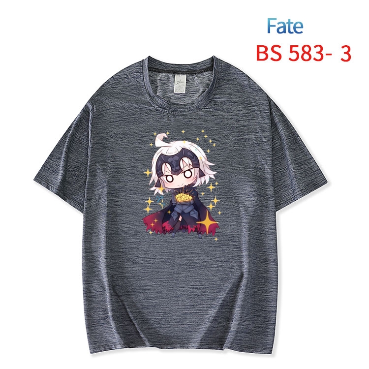 Fate stay night New ice silk cotton loose and comfortable T-shirt from XS to 5XL   BS-583-3