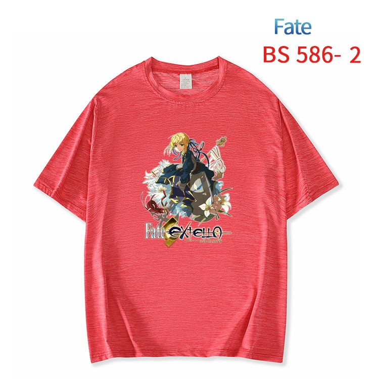 Fate stay night New ice silk cotton loose and comfortable T-shirt from XS to 5XL  BS-586-2