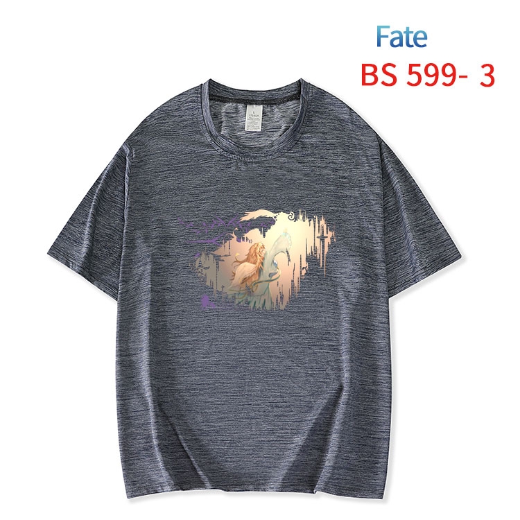 Fate stay night New ice silk cotton loose and comfortable T-shirt from XS to 5XL   BS-599-3