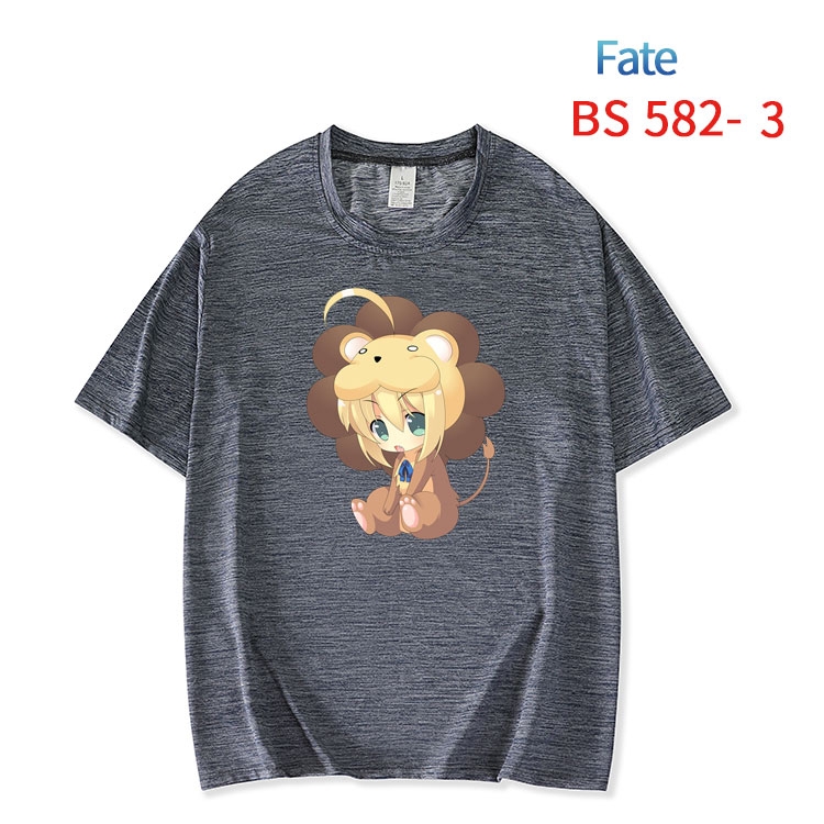 Fate stay night New ice silk cotton loose and comfortable T-shirt from XS to 5XL   BS-582-3