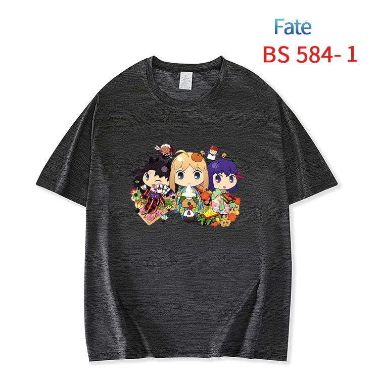 Fate stay night New ice silk cotton loose and comfortable T-shirt from XS to 5XL  BS-584-1