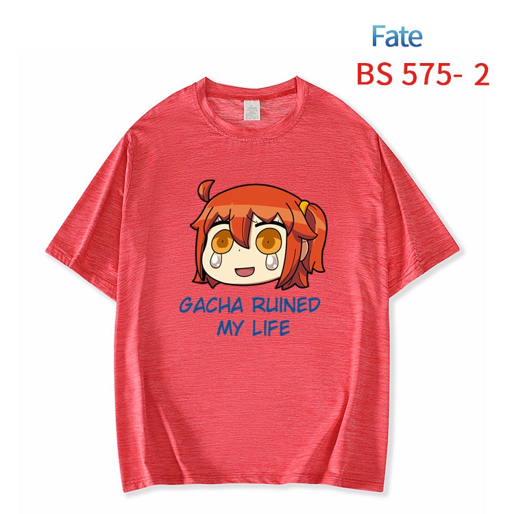 Fate stay night New ice silk cotton loose and comfortable T-shirt from XS to 5XL BS-575-2