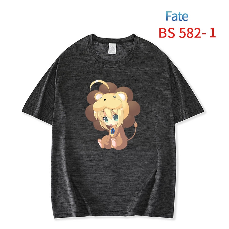 Fate stay night New ice silk cotton loose and comfortable T-shirt from XS to 5XL   BS-582-1