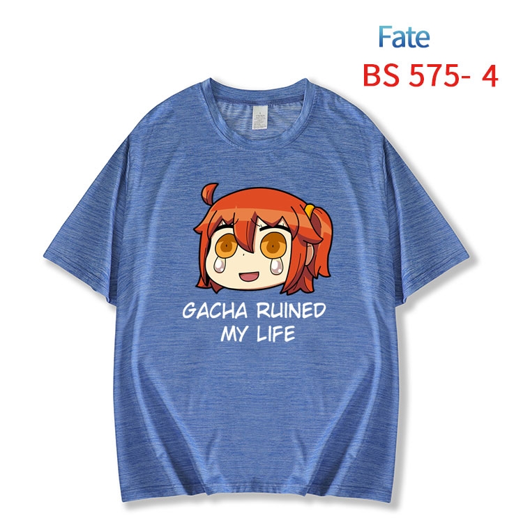 Fate stay night New ice silk cotton loose and comfortable T-shirt from XS to 5XL  BS-575-4