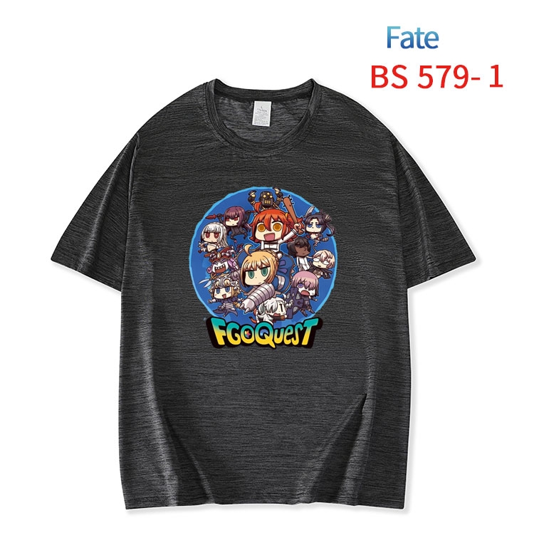 Fate stay night New ice silk cotton loose and comfortable T-shirt from XS to 5XL  BS-579-1