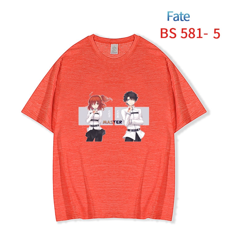 Fate stay night New ice silk cotton loose and comfortable T-shirt from XS to 5XL BS-581-5