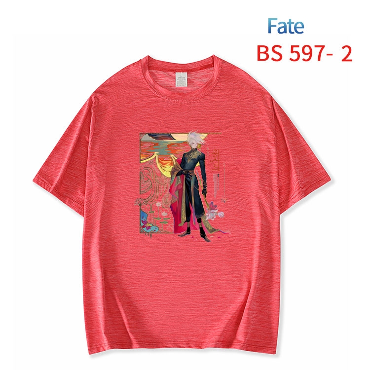 Fate stay night New ice silk cotton loose and comfortable T-shirt from XS to 5XL  BS-597-2
