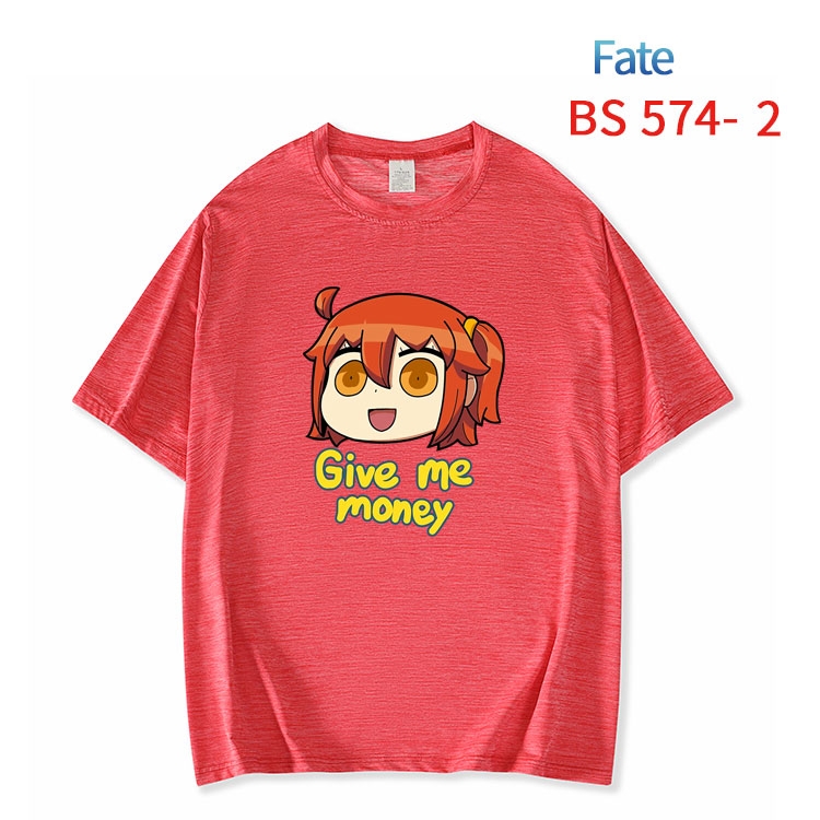 Fate stay night New ice silk cotton loose and comfortable T-shirt from XS to 5XL BS-574-2