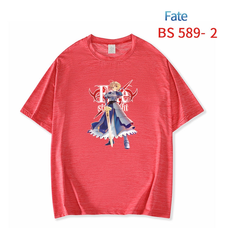 Fate stay night New ice silk cotton loose and comfortable T-shirt from XS to 5XL BS-589-2
