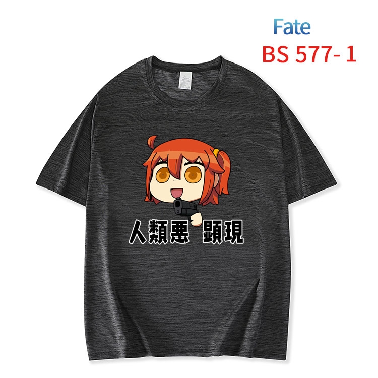 Fate stay night New ice silk cotton loose and comfortable T-shirt from XS to 5XL BS-577-1
