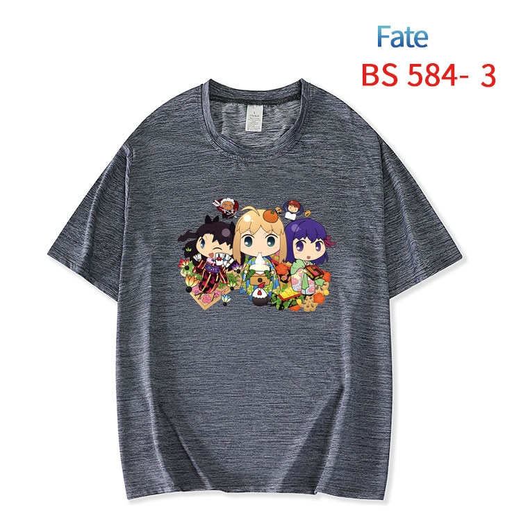 Fate stay night New ice silk cotton loose and comfortable T-shirt from XS to 5XL  BS-584-3