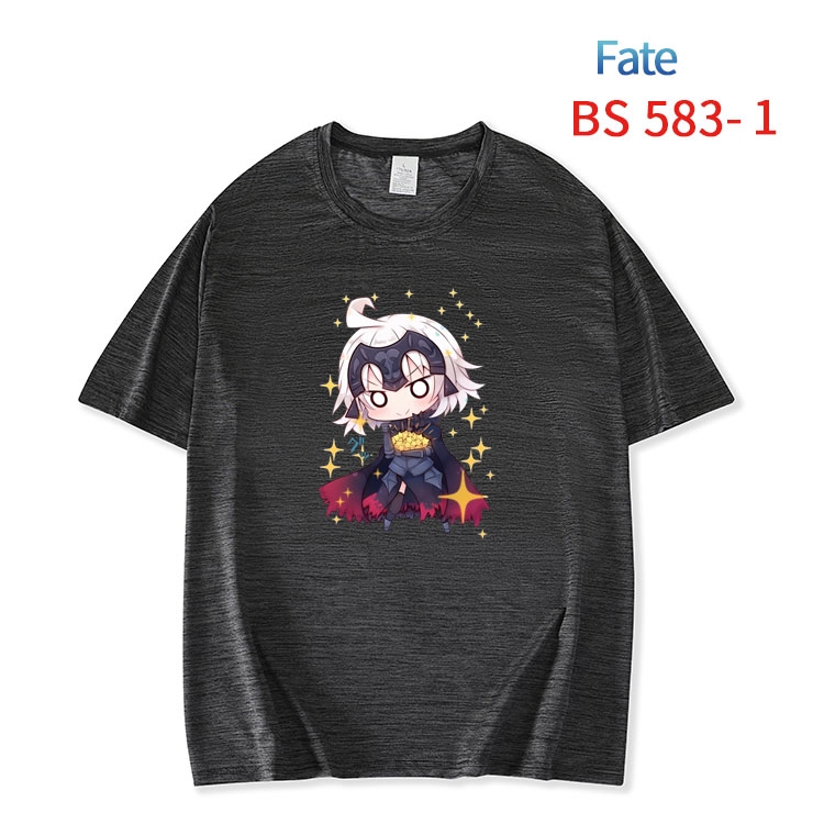 Fate stay night New ice silk cotton loose and comfortable T-shirt from XS to 5XL BS-583-1