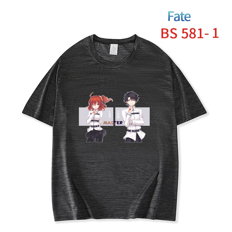 Fate stay night New ice silk cotton loose and comfortable T-shirt from XS to 5XL BS-581-1
