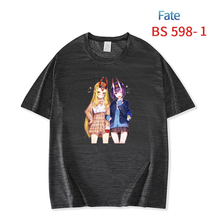 Fate stay night New ice silk cotton loose and comfortable T-shirt from XS to 5XL  BS-598-1