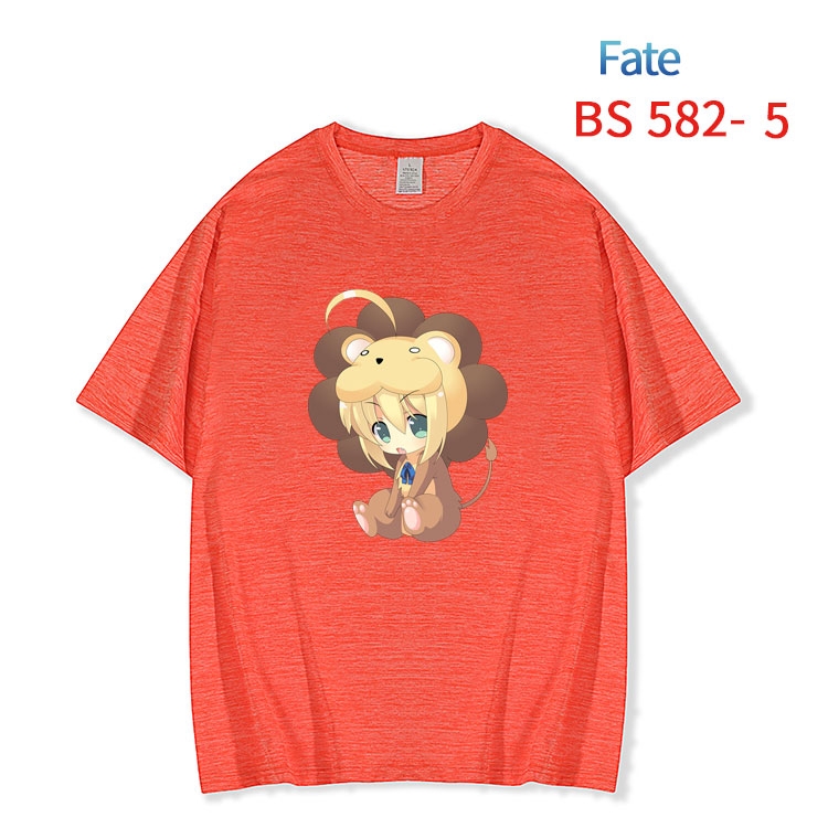 Fate stay night New ice silk cotton loose and comfortable T-shirt from XS to 5XL BS-582-5