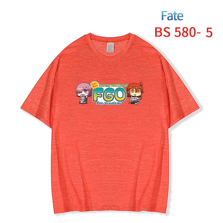 Fate stay night New ice silk cotton loose and comfortable T-shirt from XS to 5XL BS-580-5