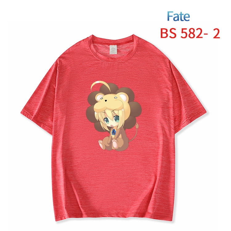 Fate stay night New ice silk cotton loose and comfortable T-shirt from XS to 5XL BS-582-2