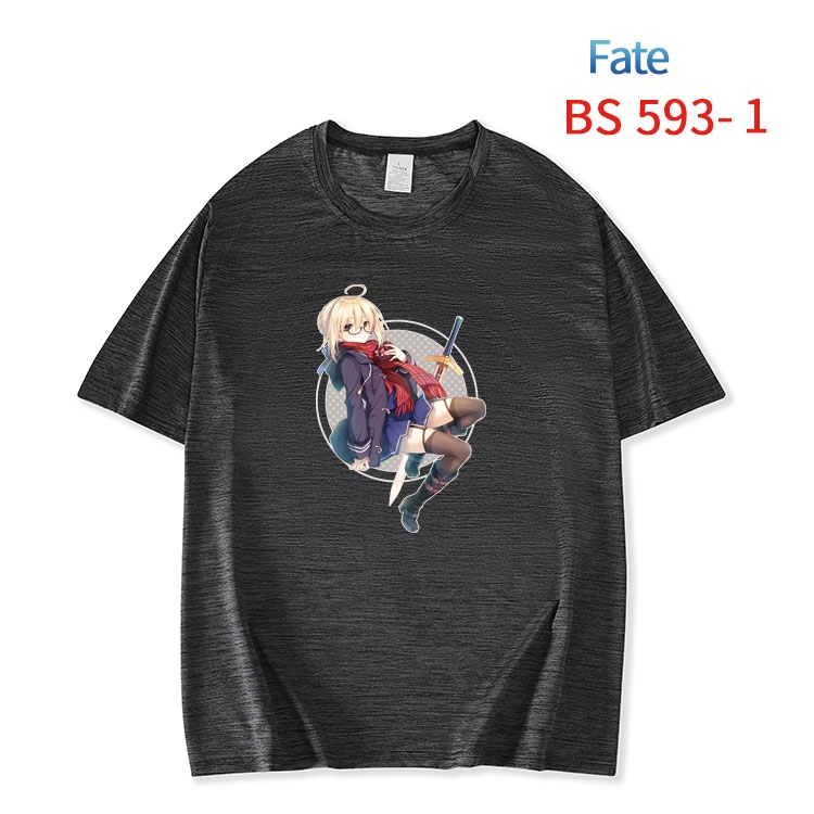 Fate stay night New ice silk cotton loose and comfortable T-shirt from XS to 5XL BS-593-1