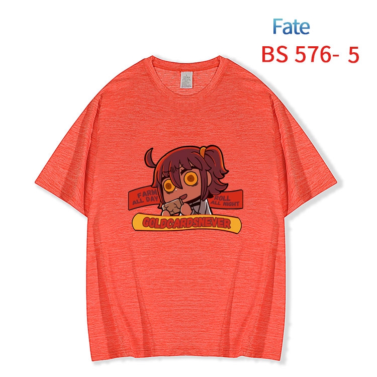 Fate stay night New ice silk cotton loose and comfortable T-shirt from XS to 5XL  BS-576-5