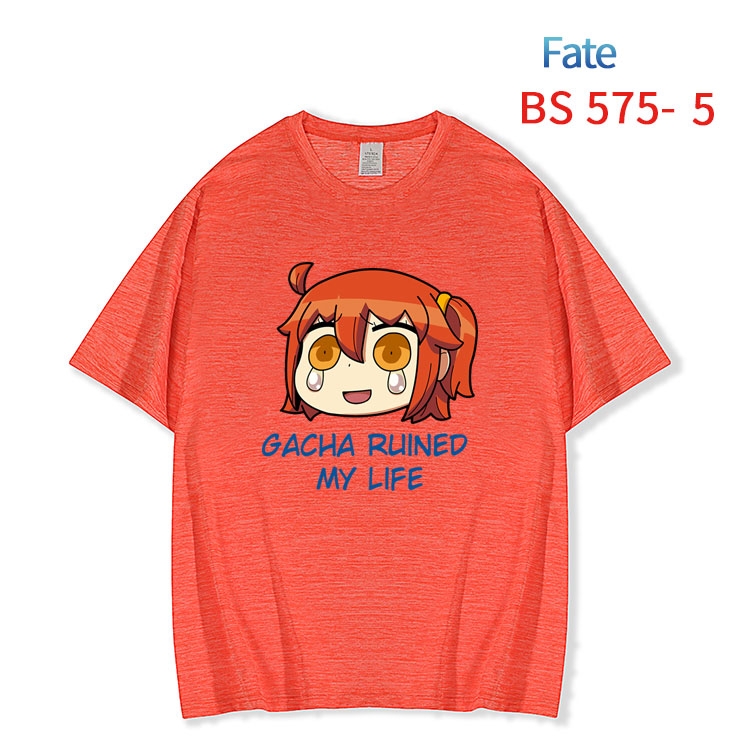Fate stay night New ice silk cotton loose and comfortable T-shirt from XS to 5XL  BS-575-5