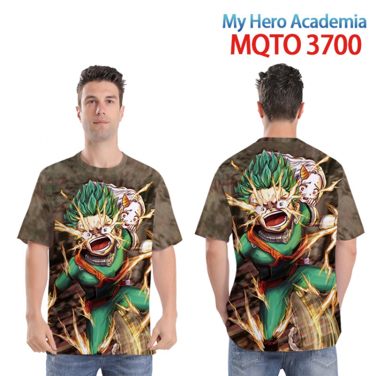 My Hero Academia Full color printed short sleeve T-shirt from XXS to 4XL  MQTO 3700