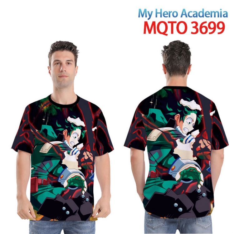 My Hero Academia Full color printed short sleeve T-shirt from XXS to 4XL MQTO 3699