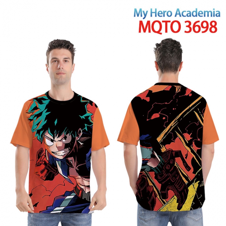 My Hero Academia Full color printed short sleeve T-shirt from XXS to 4XL MQTO 3698