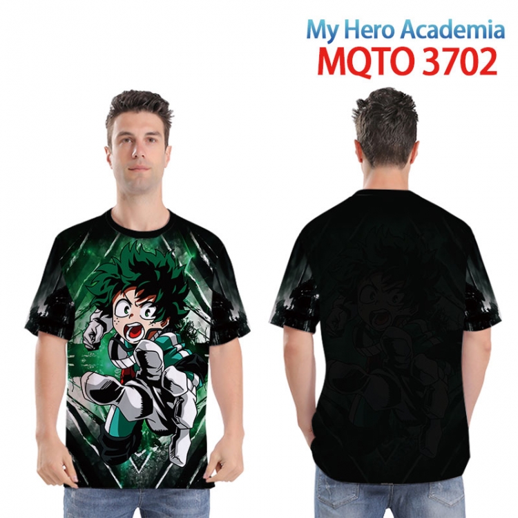 My Hero Academia Full color printed short sleeve T-shirt from XXS to 4XL  MQTO 3702