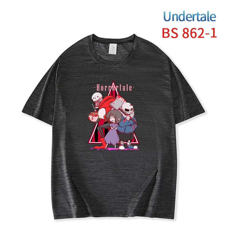 Undertale New ice silk cotton loose and comfortable T-shirt from XS to 5XL  BS-862-1