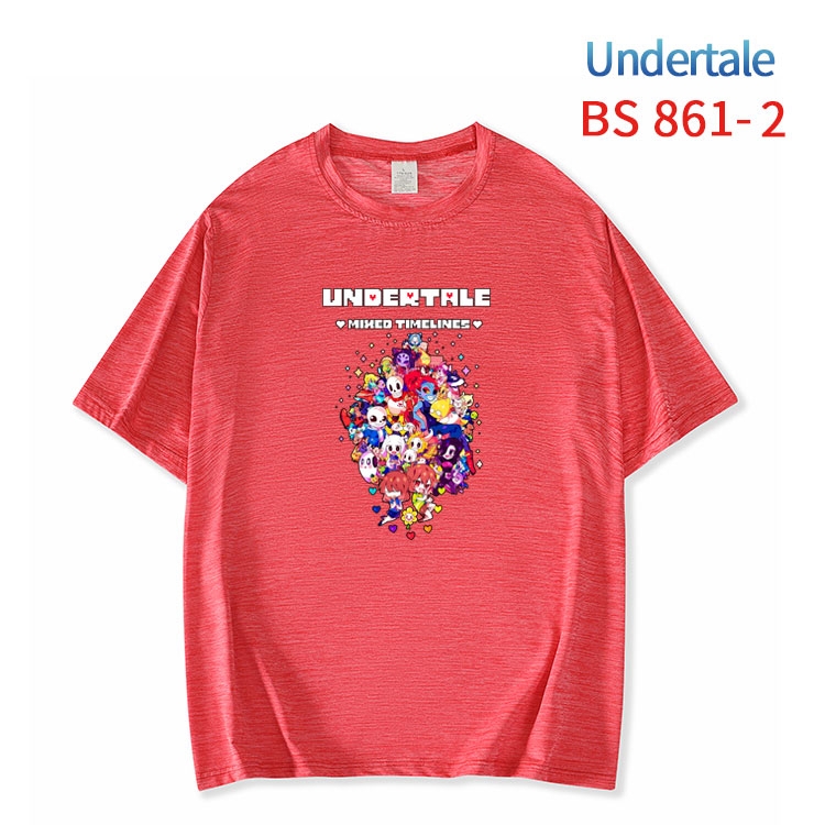 Undertale New ice silk cotton loose and comfortable T-shirt from XS to 5XL  BS-861-2