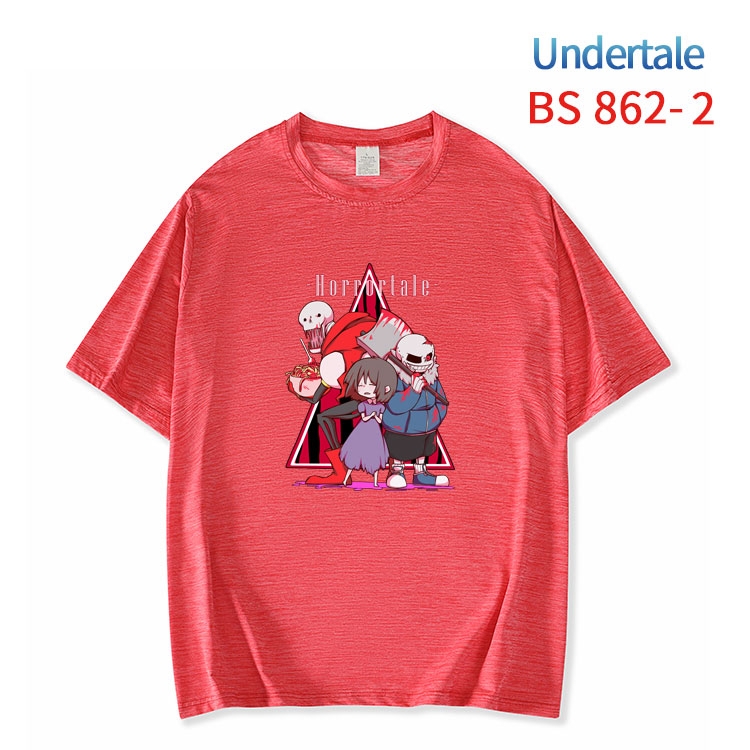 Undertale New ice silk cotton loose and comfortable T-shirt from XS to 5XL  BS-862-2