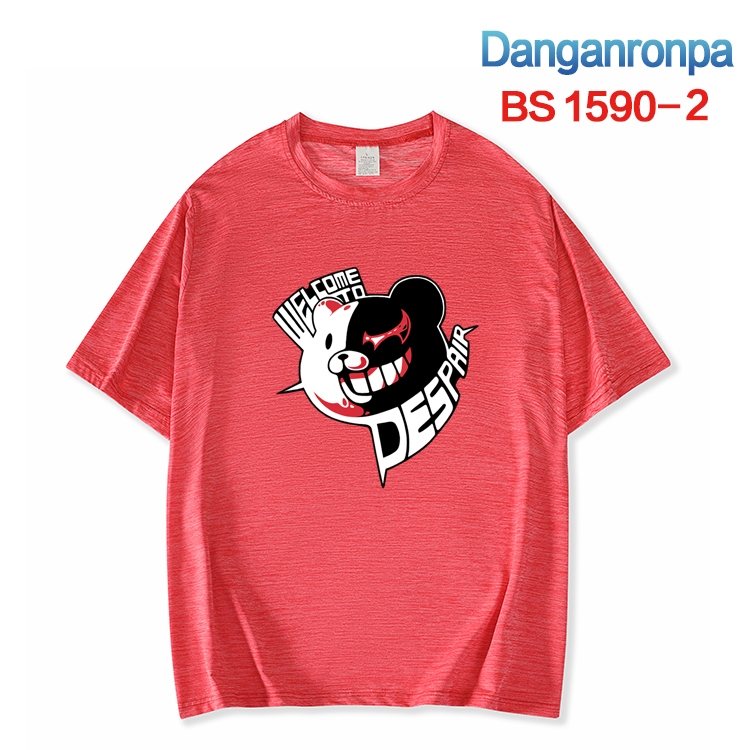 Dangan-Ronpa New ice silk cotton loose and comfortable T-shirt from XS to 5XL  BS-1590-2