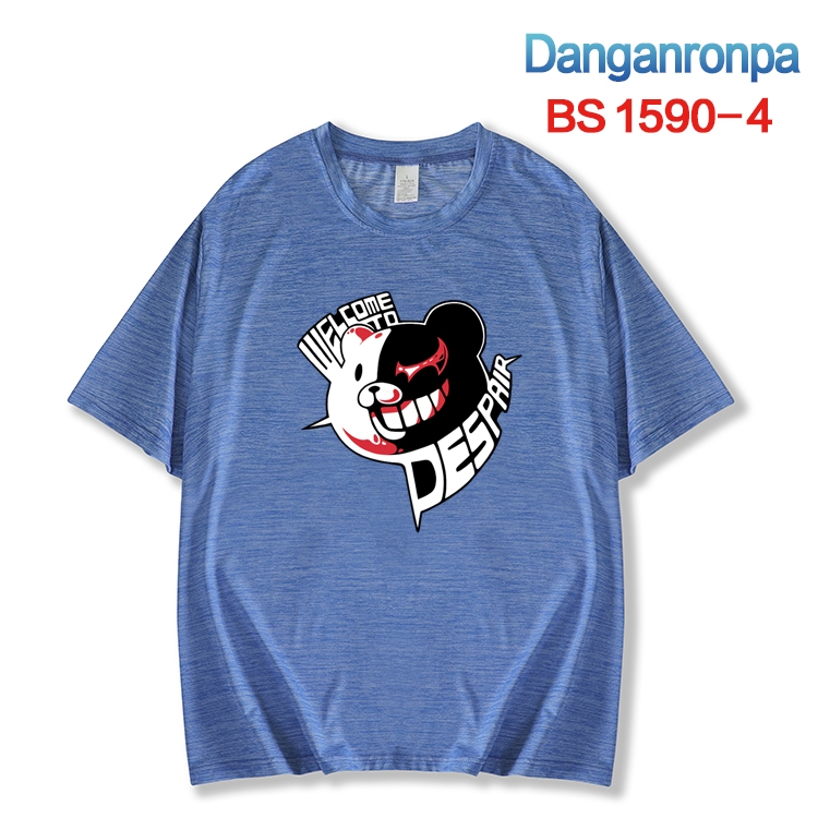 Dangan-Ronpa New ice silk cotton loose and comfortable T-shirt from XS to 5XL   BS-1590-4