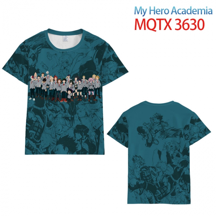 My Hero Academia full color printed short-sleeved T-shirt from 2XS to 5XL  MQTX3630