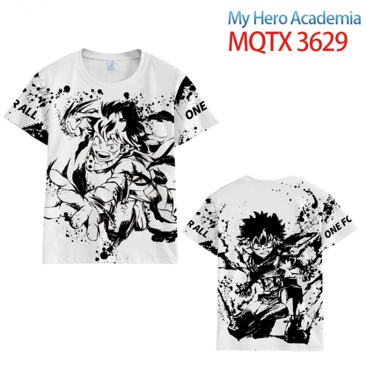 My Hero Academia full color printed short-sleeved T-shirt from 2XS to 5XL MQTX3629