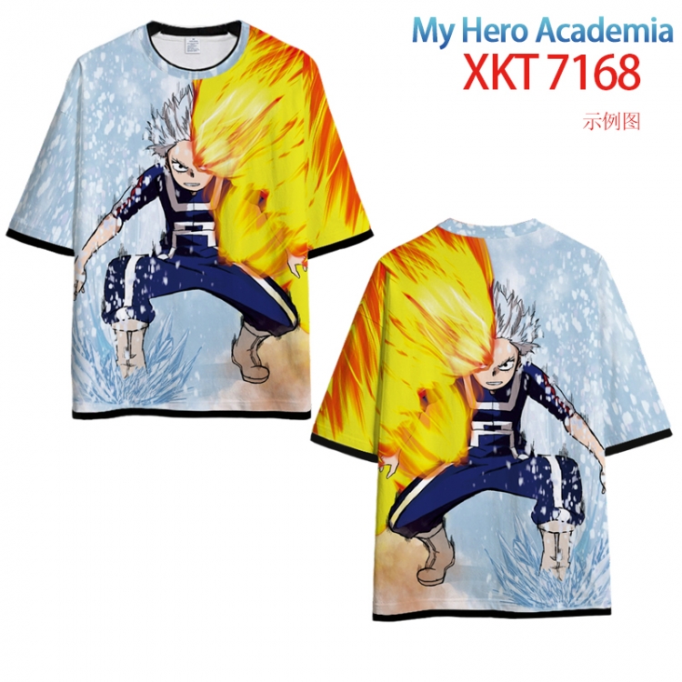 My Hero Academia Full Color Loose short sleeve cotton T-shirt  from S to 4XL XKT 7168