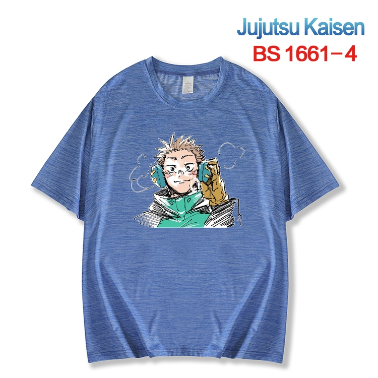 Jujutsu Kaisen New ice silk cotton loose and comfortable T-shirt from XS to 5XL  BS-1661-4